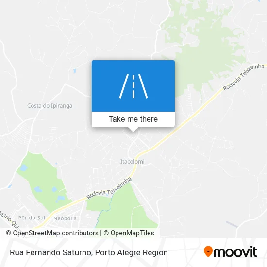 Rua Fernando Saturno map