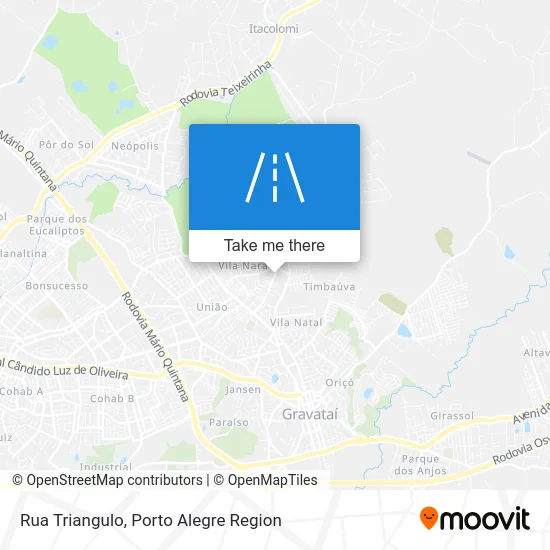 Rua Triangulo map