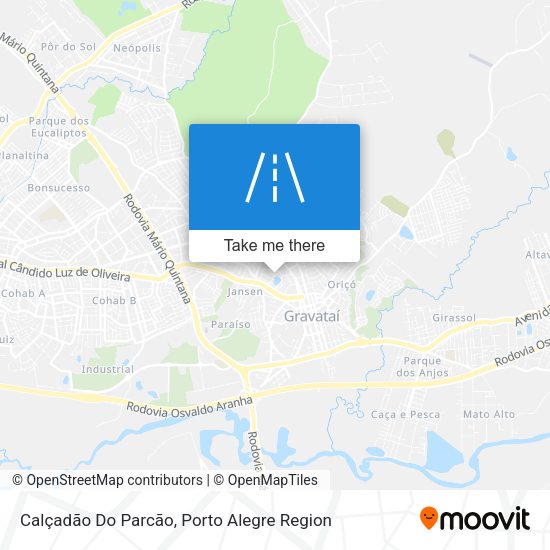 Calçadão Do Parcão map