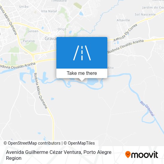 Avenida Guilherme Cézar Ventura map