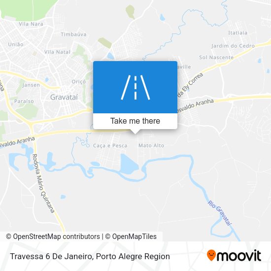 Travessa 6 De Janeiro map