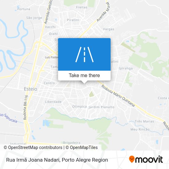 Rua Irmã Joana Nadari map