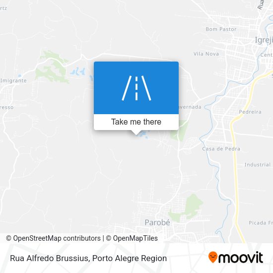 Rua Alfredo Brussius map