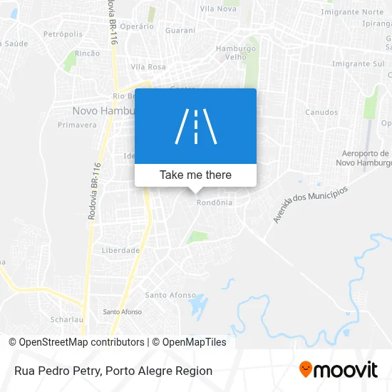 Rua Pedro Petry map