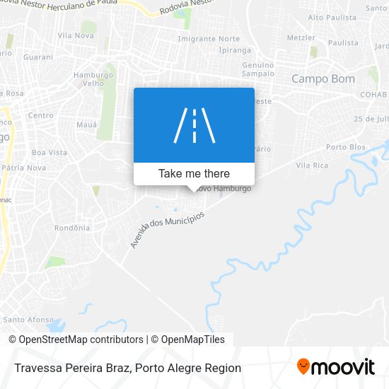 Travessa Pereira Braz map