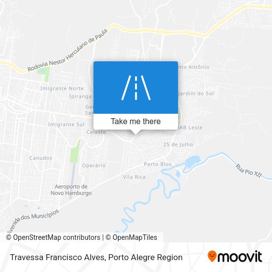 Travessa Francisco Alves map