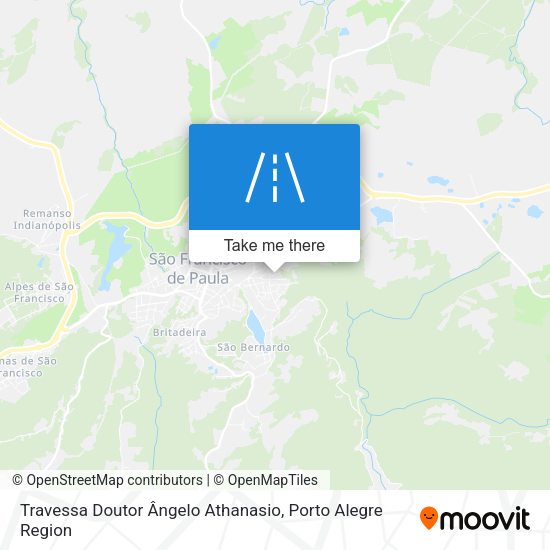 Travessa Doutor Ângelo Athanasio map