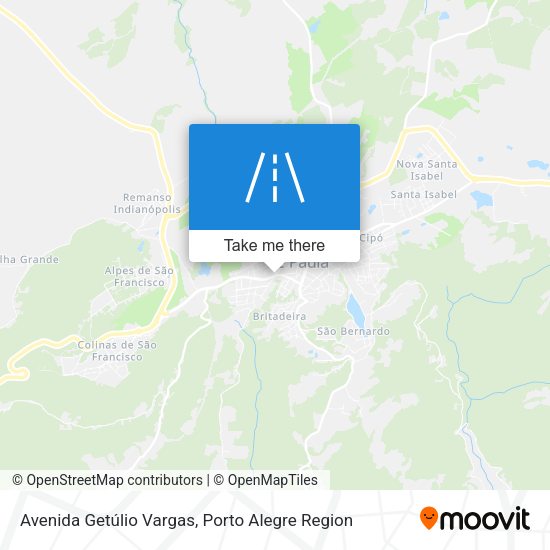 Avenida Getúlio Vargas map
