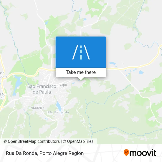 Rua Da Ronda map