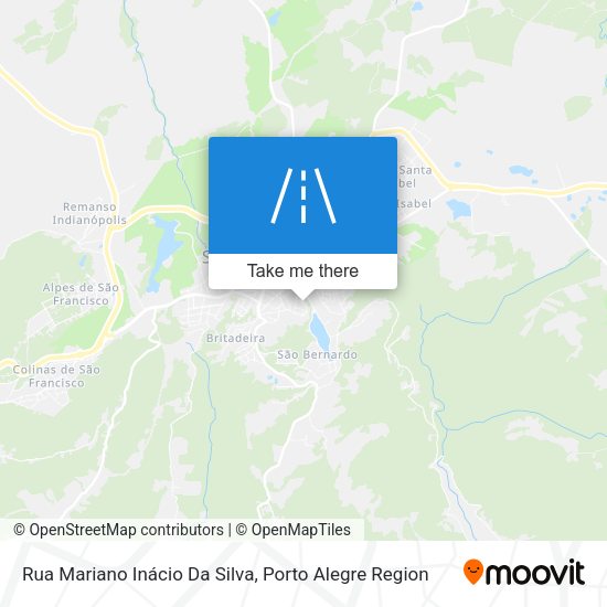 Rua Mariano Inácio Da Silva map