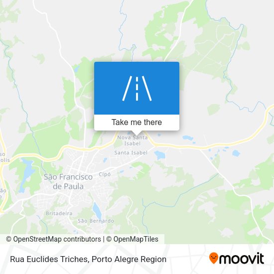 Rua Euclides Triches map