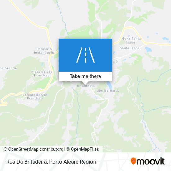 Rua Da Britadeira map