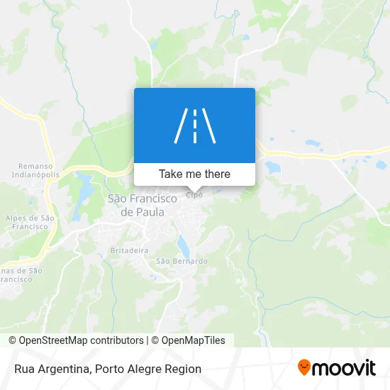 Rua Argentina map