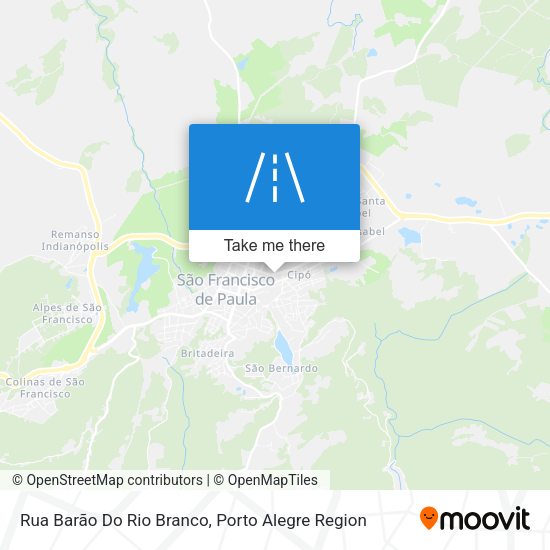 Rua Barão Do Rio Branco map