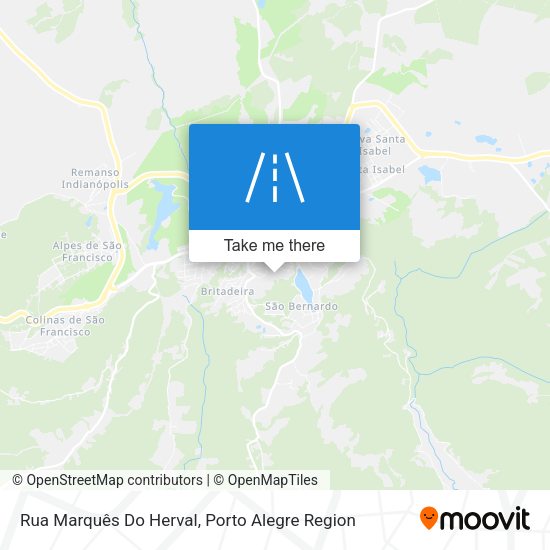 Rua Marquês Do Herval map