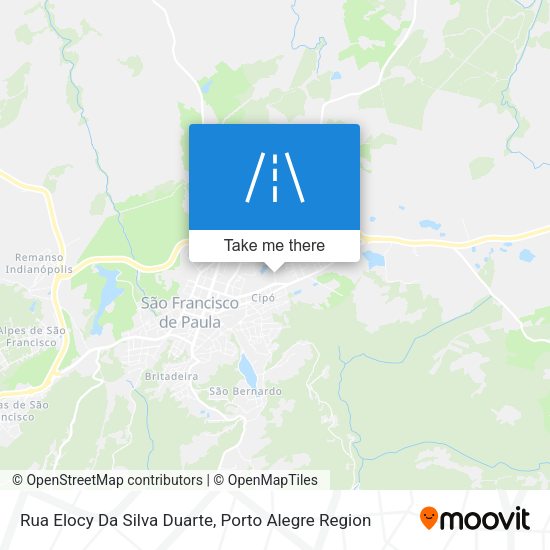 Rua Elocy Da Silva Duarte map