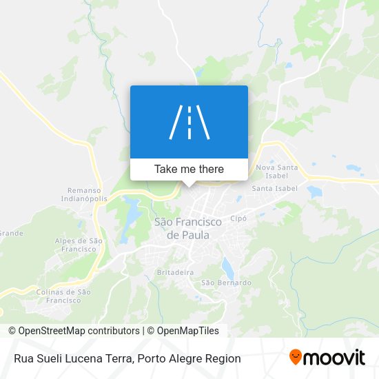 Rua Sueli Lucena Terra map