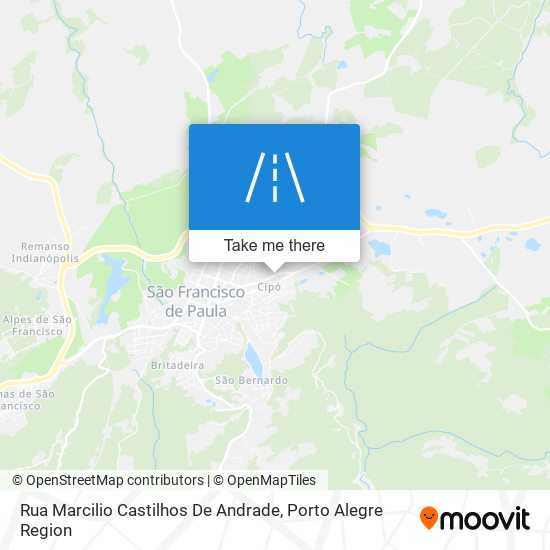 Rua Marcilio Castilhos De Andrade map