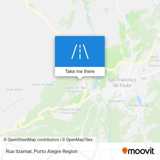 Rua Ilzamar map