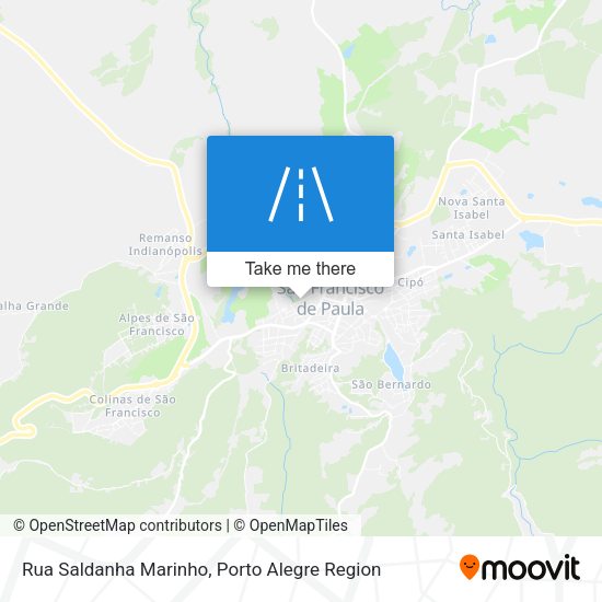 Rua Saldanha Marinho map