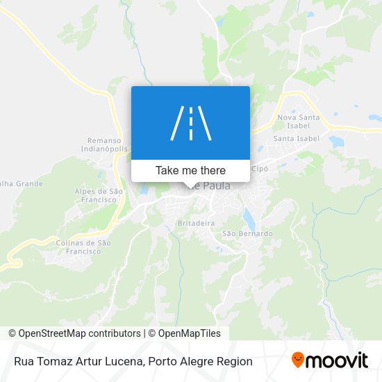 Rua Tomaz Artur Lucena map