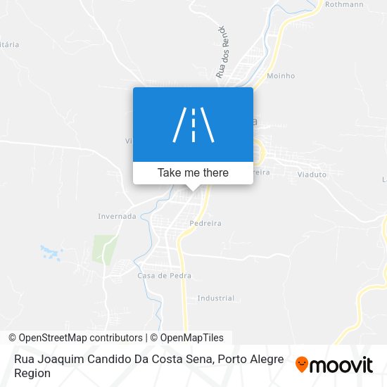 Rua Joaquim Candido Da Costa Sena map