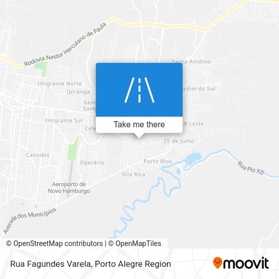 Rua Fagundes Varela map