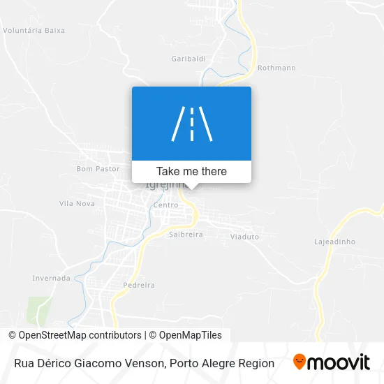 Rua Dérico Giacomo Venson map