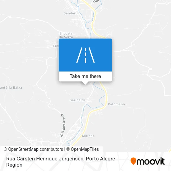 Rua Carsten Henrique Jurgensen map