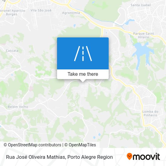 Rua José Oliveira Mathias map