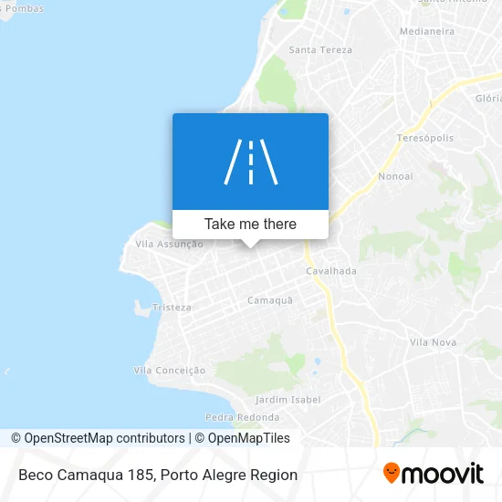 Beco Camaqua 185 map