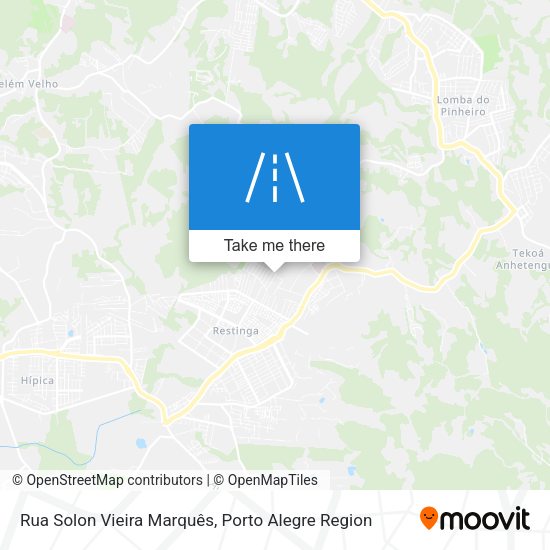 Rua Solon Vieira Marquês map