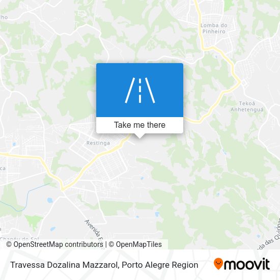 Travessa Dozalina Mazzarol map