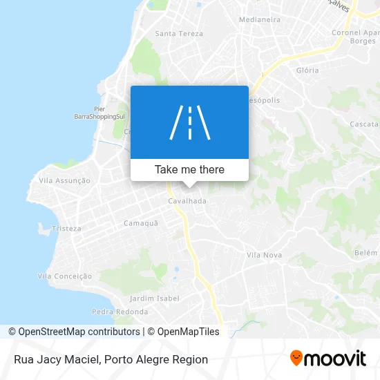 Rua Jacy Maciel map
