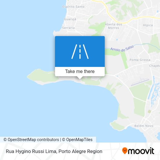 Rua Hygino Russi Lima map