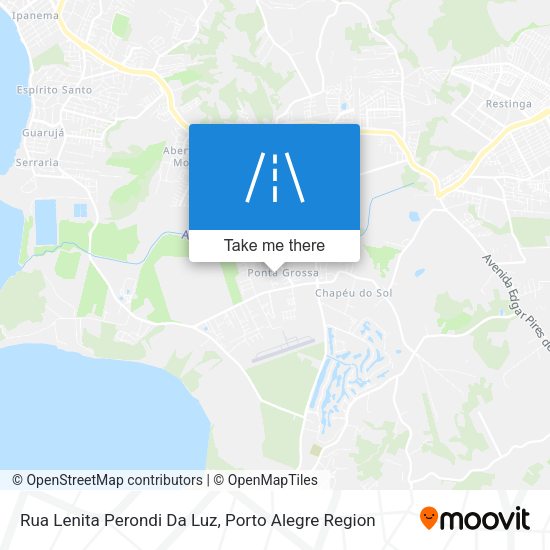 Rua Lenita Perondi Da Luz map