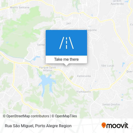 Rua São Miguel map