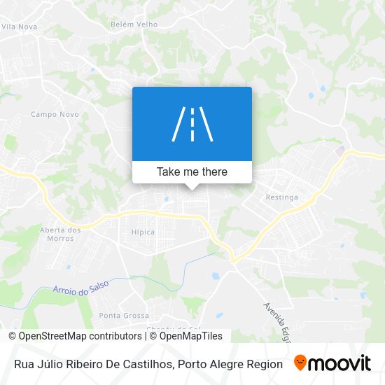 Rua Júlio Ribeiro De Castilhos map