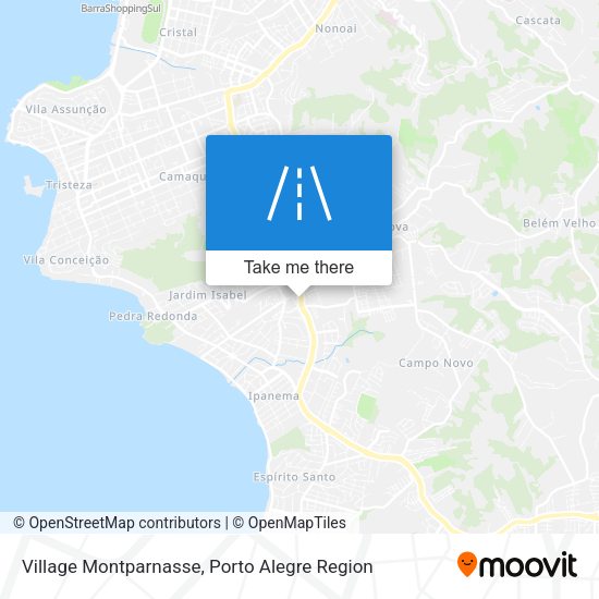 Village Montparnasse map