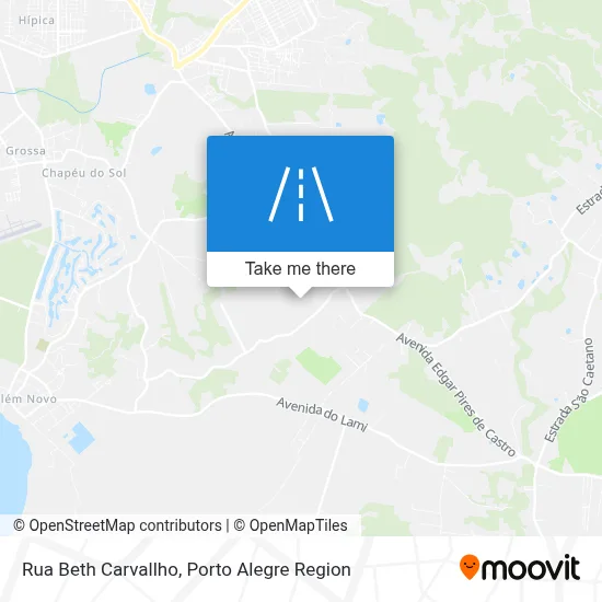 Rua Beth Carvallho map