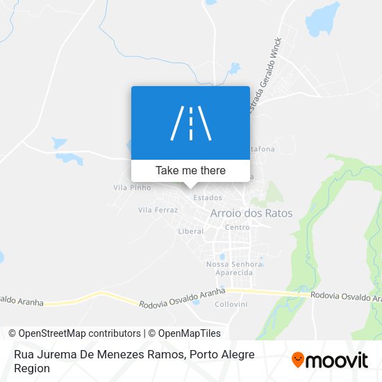 Rua Jurema De Menezes Ramos map