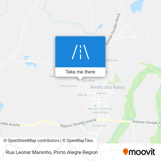 Rua Leonar Maninho map