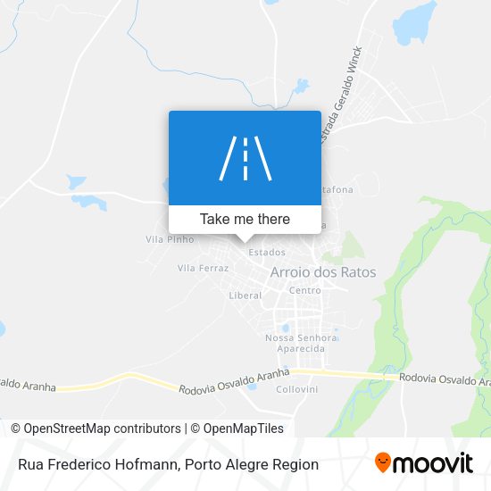 Rua Frederico Hofmann map