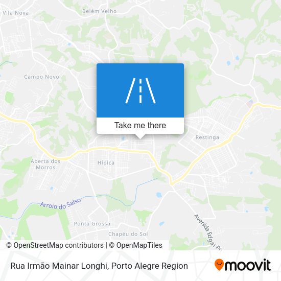 Rua Irmão Mainar Longhi map