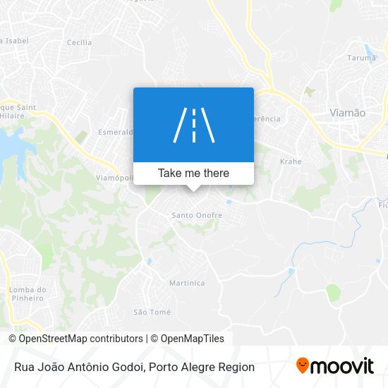 Rua João Antônio Godoi map