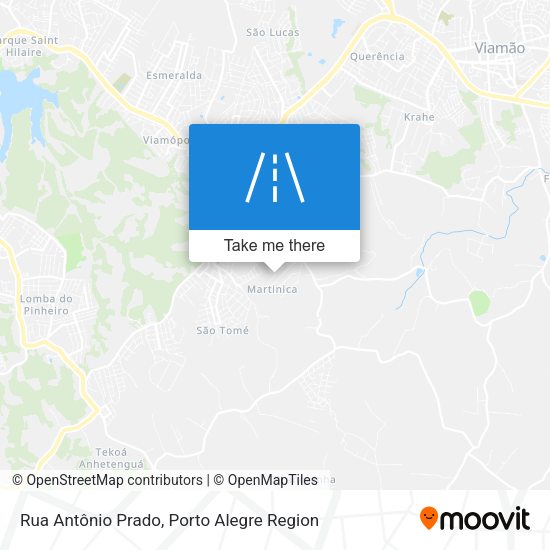 Rua Antônio Prado map