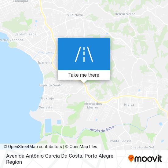 Avenida Antônio Garcia Da Costa map