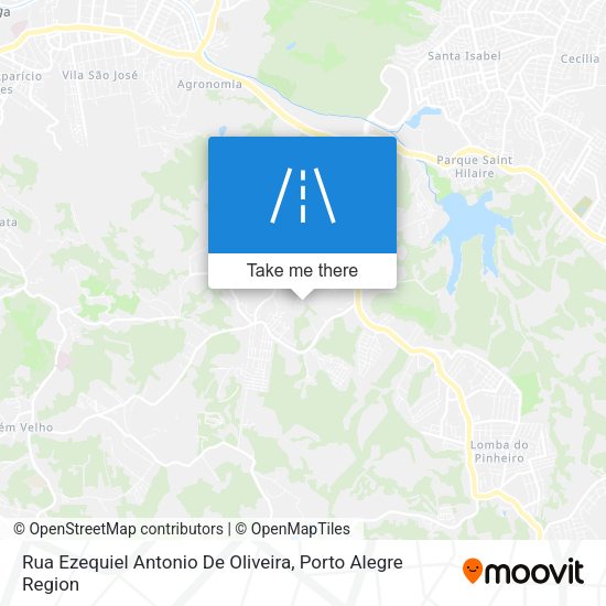 Rua Ezequiel Antonio De Oliveira map