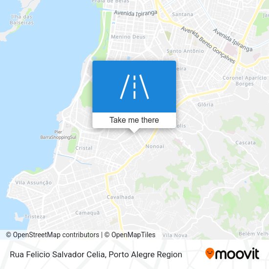 Rua Felicio Salvador Celia map