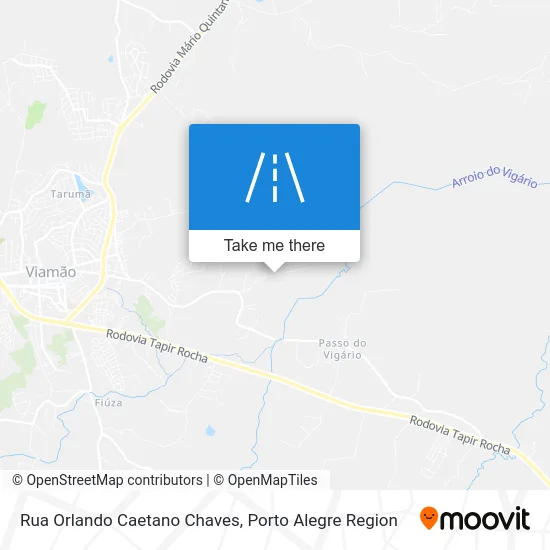 Rua Orlando Caetano Chaves map